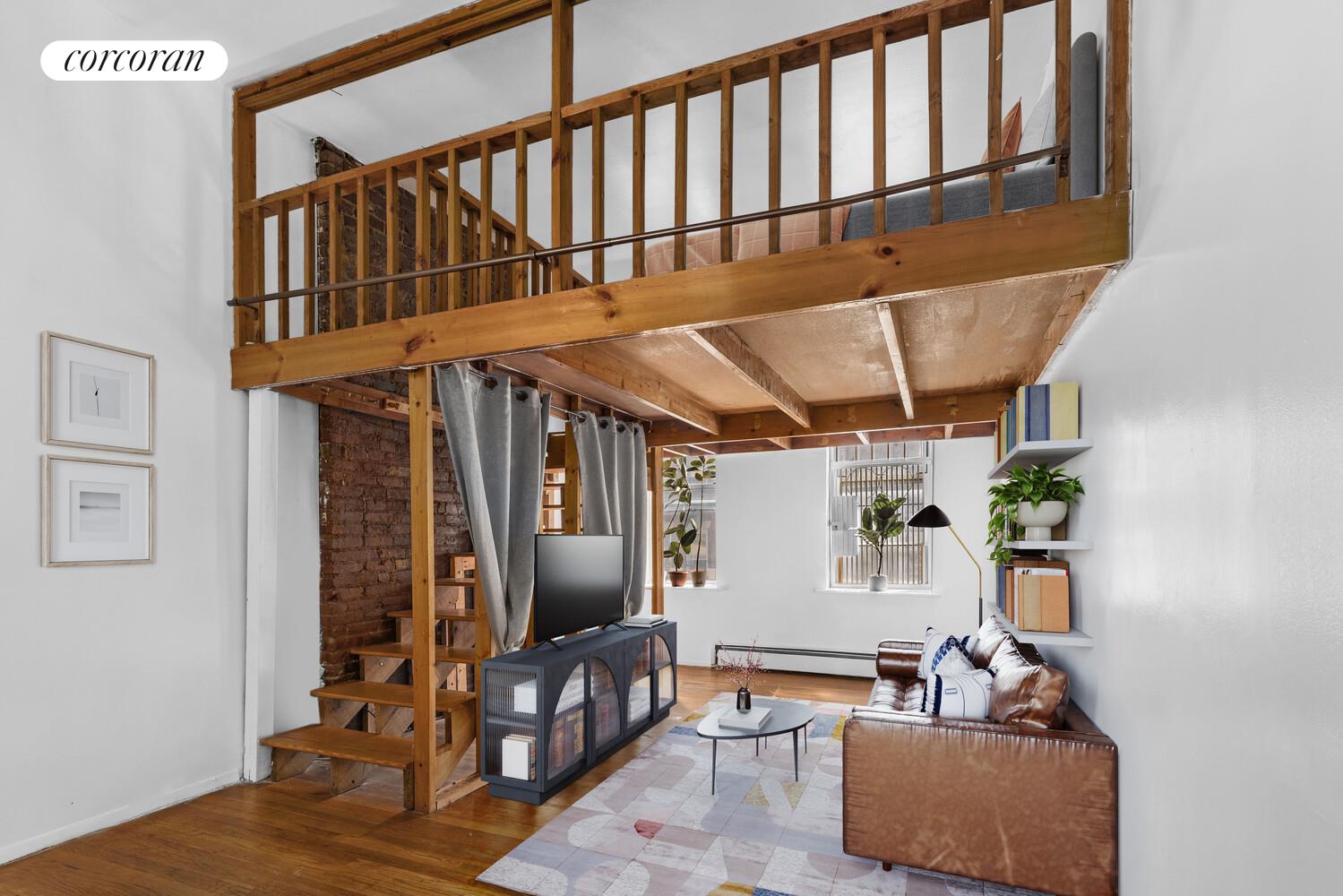 a view of an chairs and table in a living room