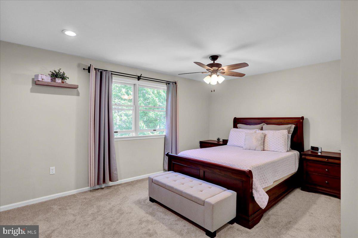 2581 Hill Road Reading, PA 19606 - Photo 31 of 53 a bedroom with a bed and a ceiling fan