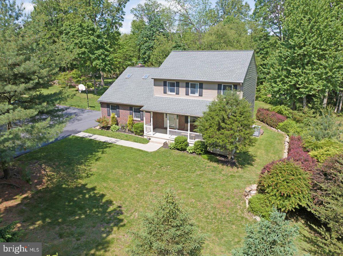 2581 Hill Road Reading, PA 19606 - Photo 5 of 53 a aerial view of a house with yard and green space