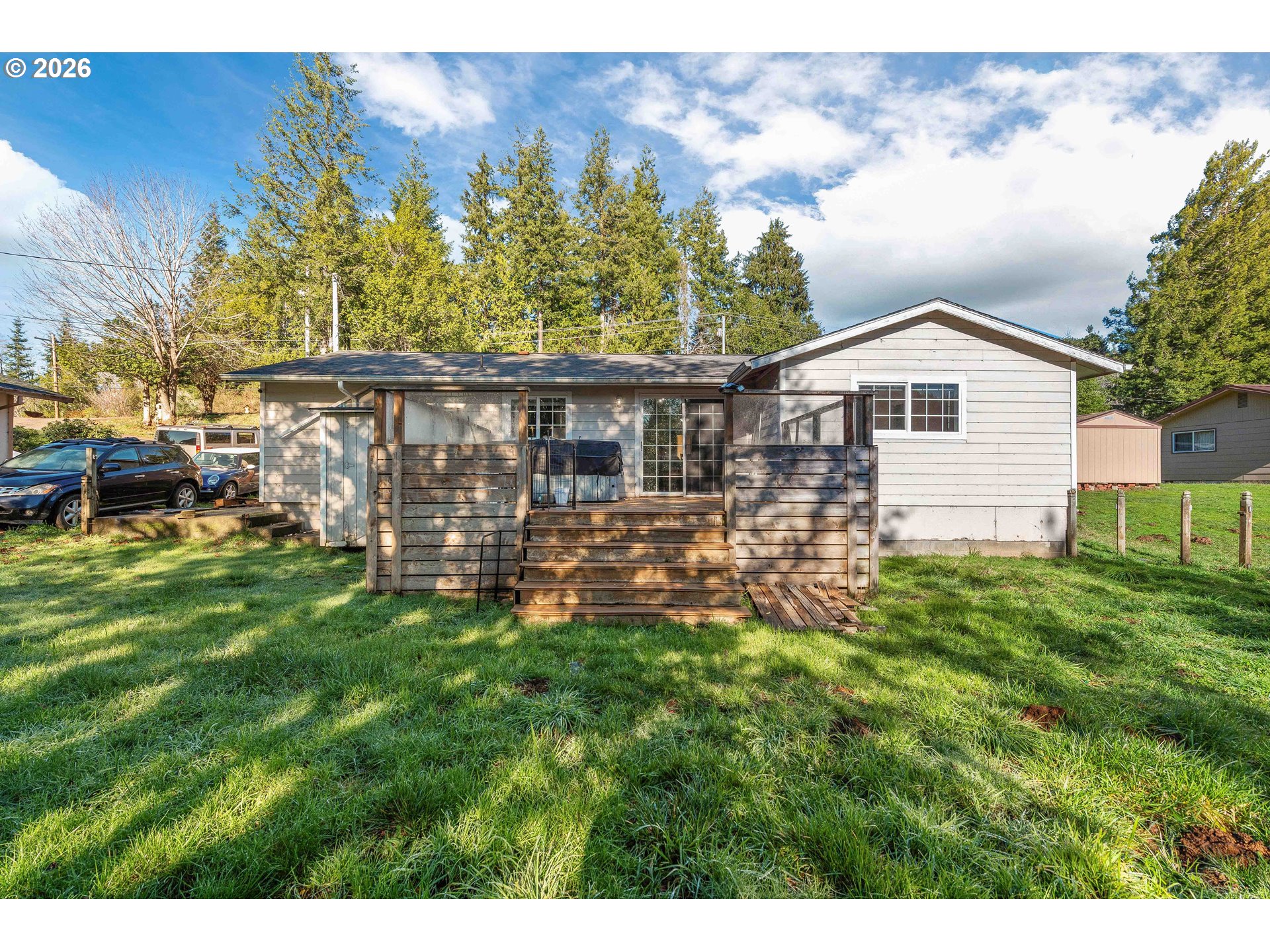 1643 Shelley Road Coquille, OR 97423 - Photo 34 of 39 a view of a house with a yard