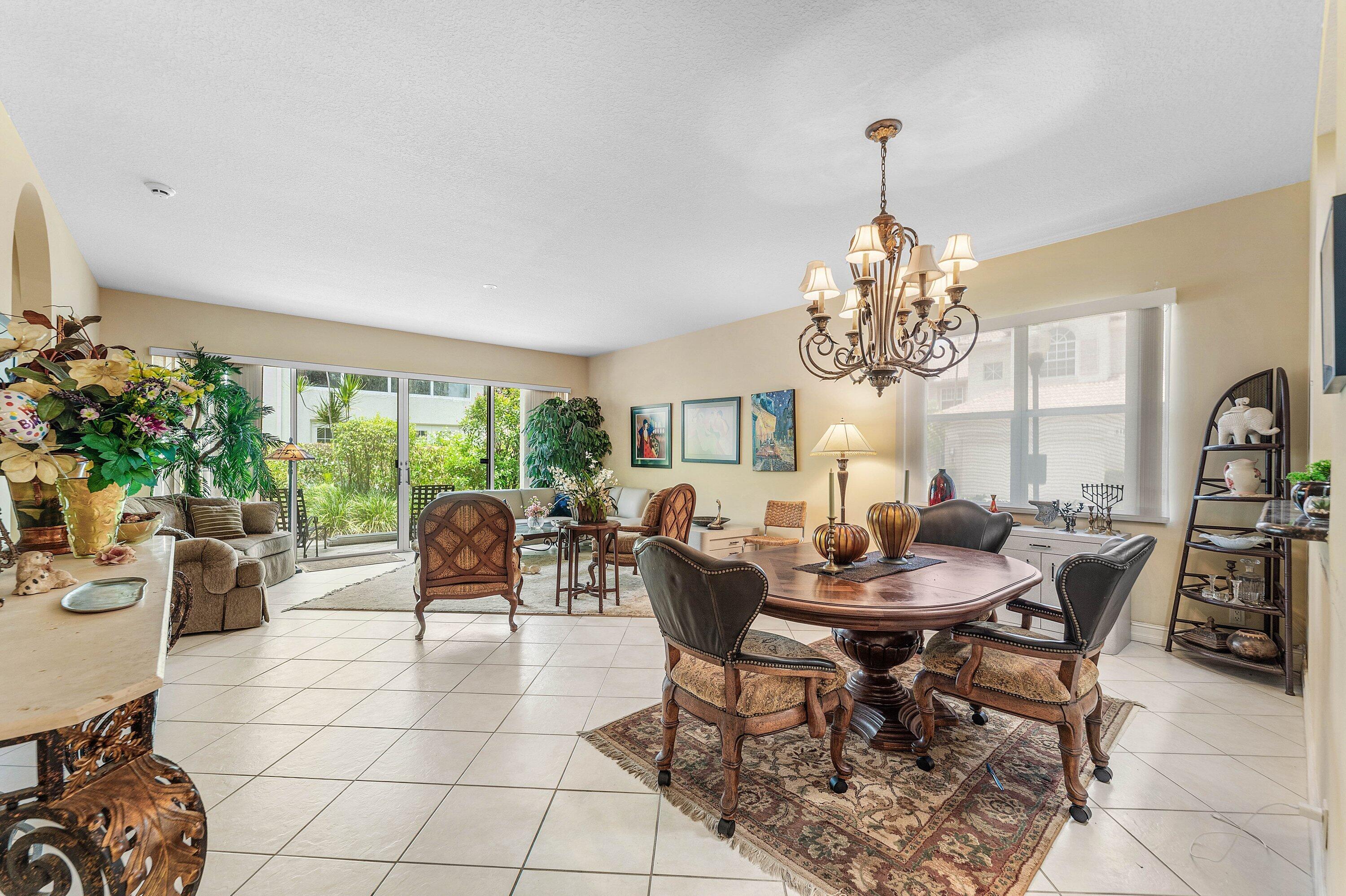 6166 Island Walk, Unit B Boca Raton, FL 33496 - Photo 9 of 45 Dining Area / Living Room