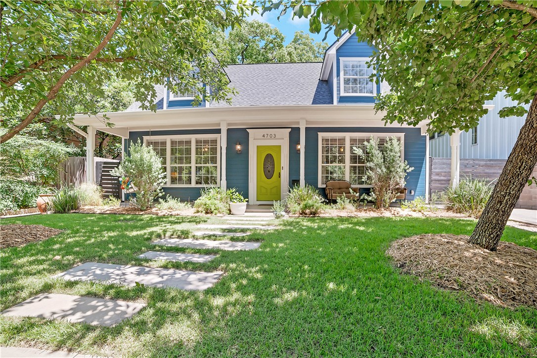 4703 Duval Street Austin, TX 78751 - Photo 1 of 1 a view of a house with backyard porch and sitting area