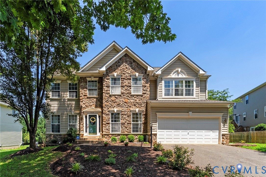 753 Blossom Tree Road Culpeper, VA 22701 - Photo 1 of 68 Two-story residence featuring a stone and siding e