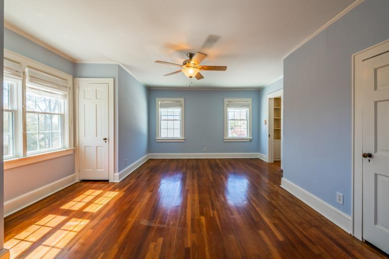 4 Jones Street Cartersville, GA 30120 - Photo 36 of 36 a view of empty room with wooden floor and fan
