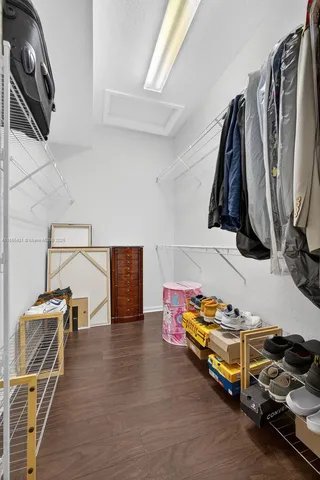 a view of a chairs and table in patio