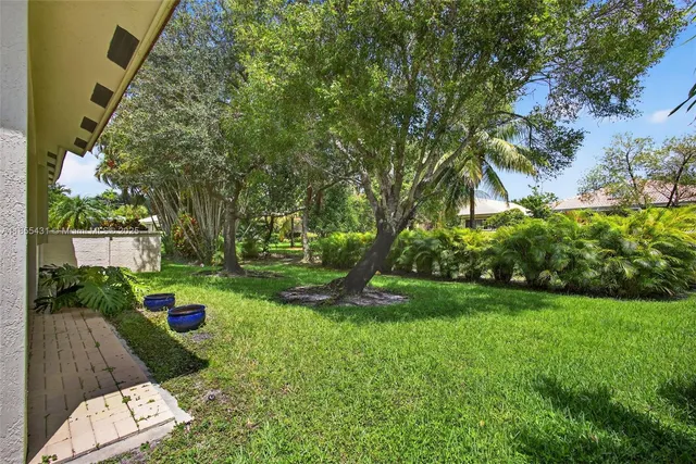 a view of a lake with a mountain in the background
