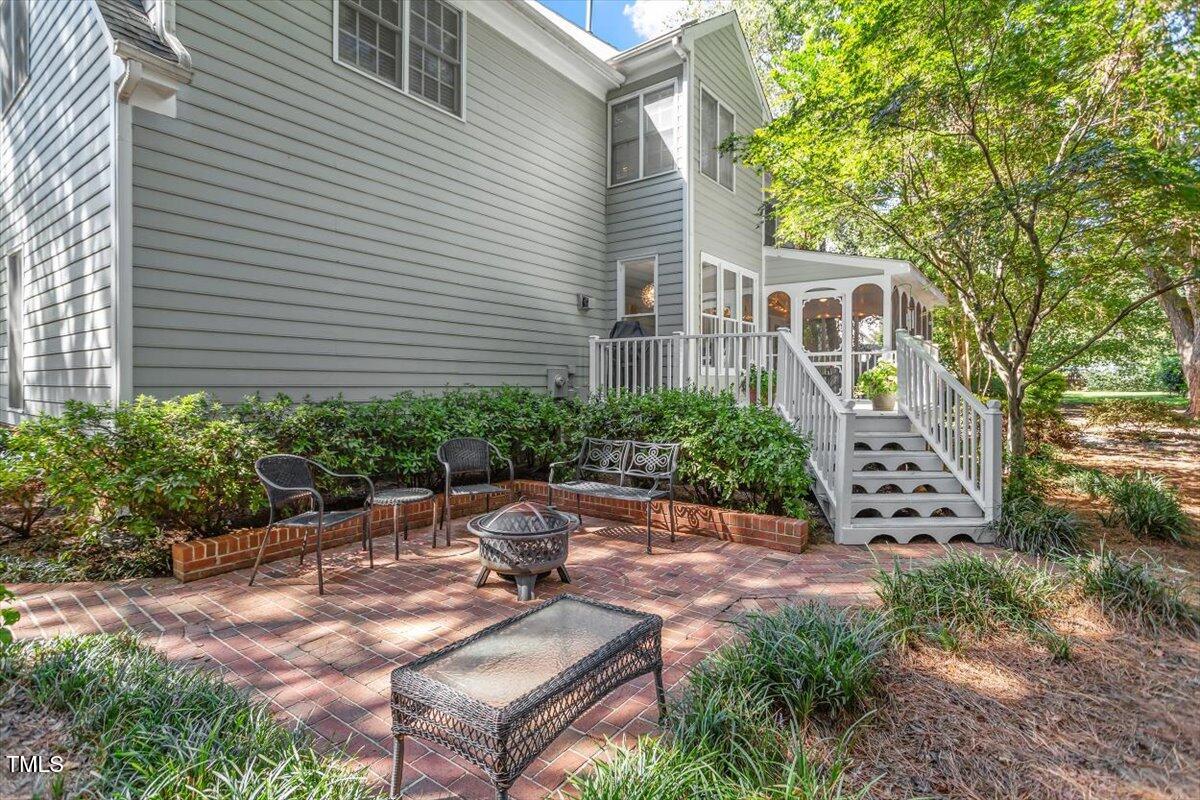 1925 Baronsmede Drive Raleigh, NC 27615 - Photo 34 of 38 Picturesque Patio