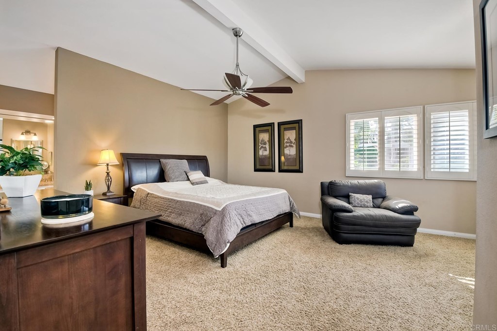 2754 Olympia Drive Carlsbad, CA 92010 - Photo 18 of 35 a bedroom with a bed and a window