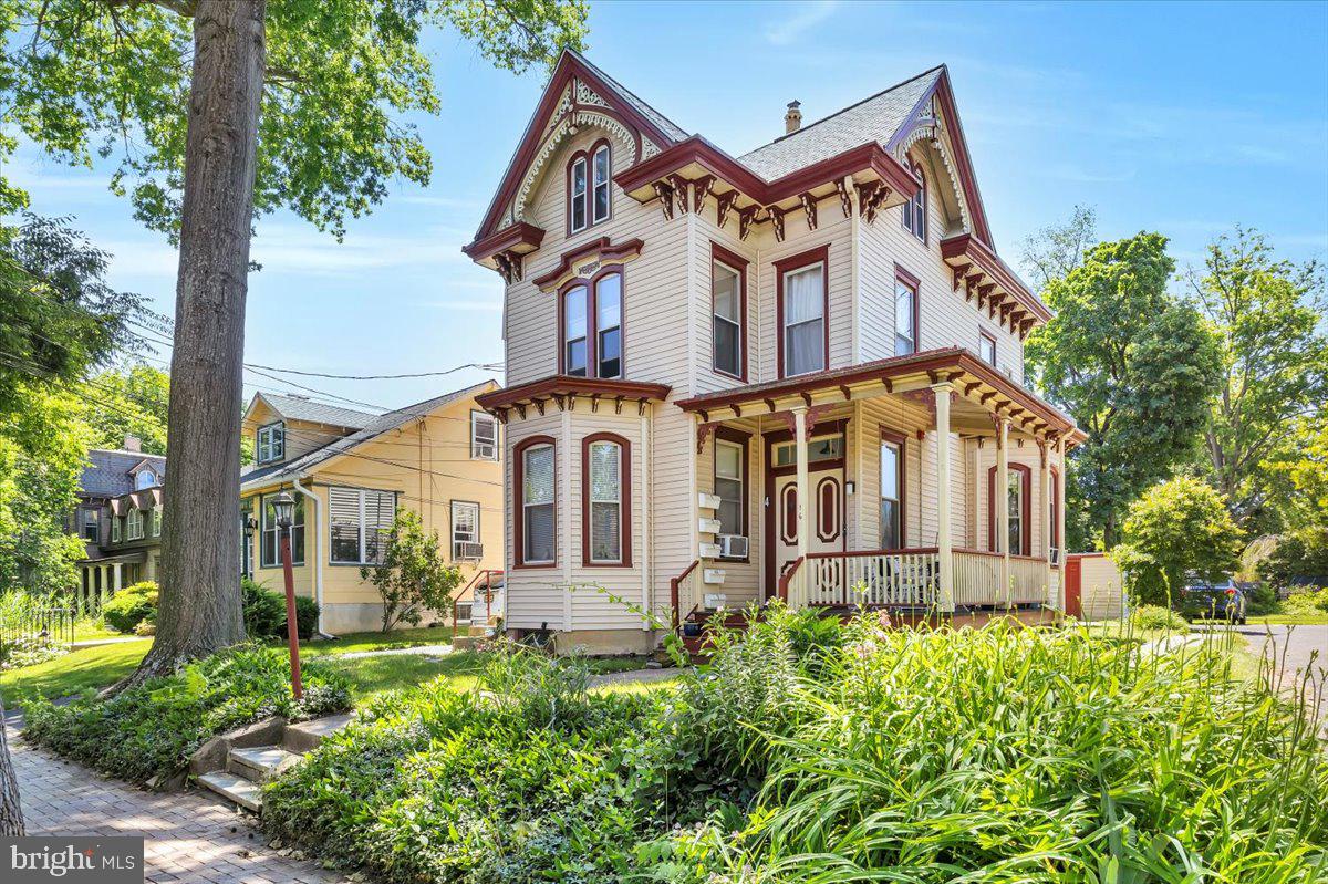 front view of a house with a small yard