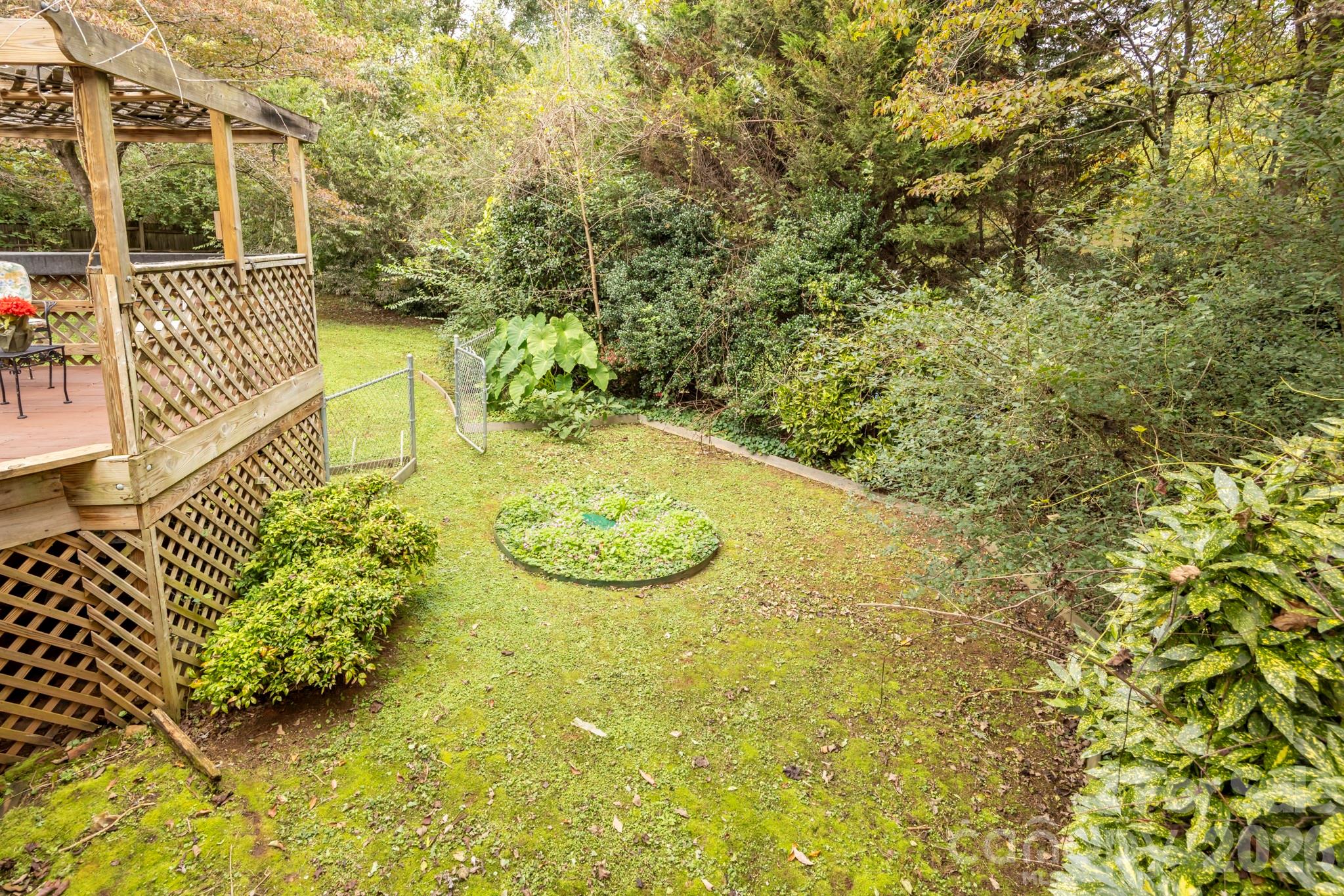 186 Tanner Street Rutherfordton, NC 28139 - Photo 30 of 39 a view of garden with an outdoor space