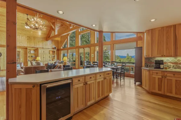a open kitchen with stainless steel appliances granite countertop a stove and cabinets