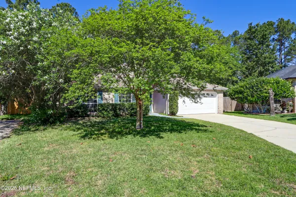 a view of a tree in front of a house