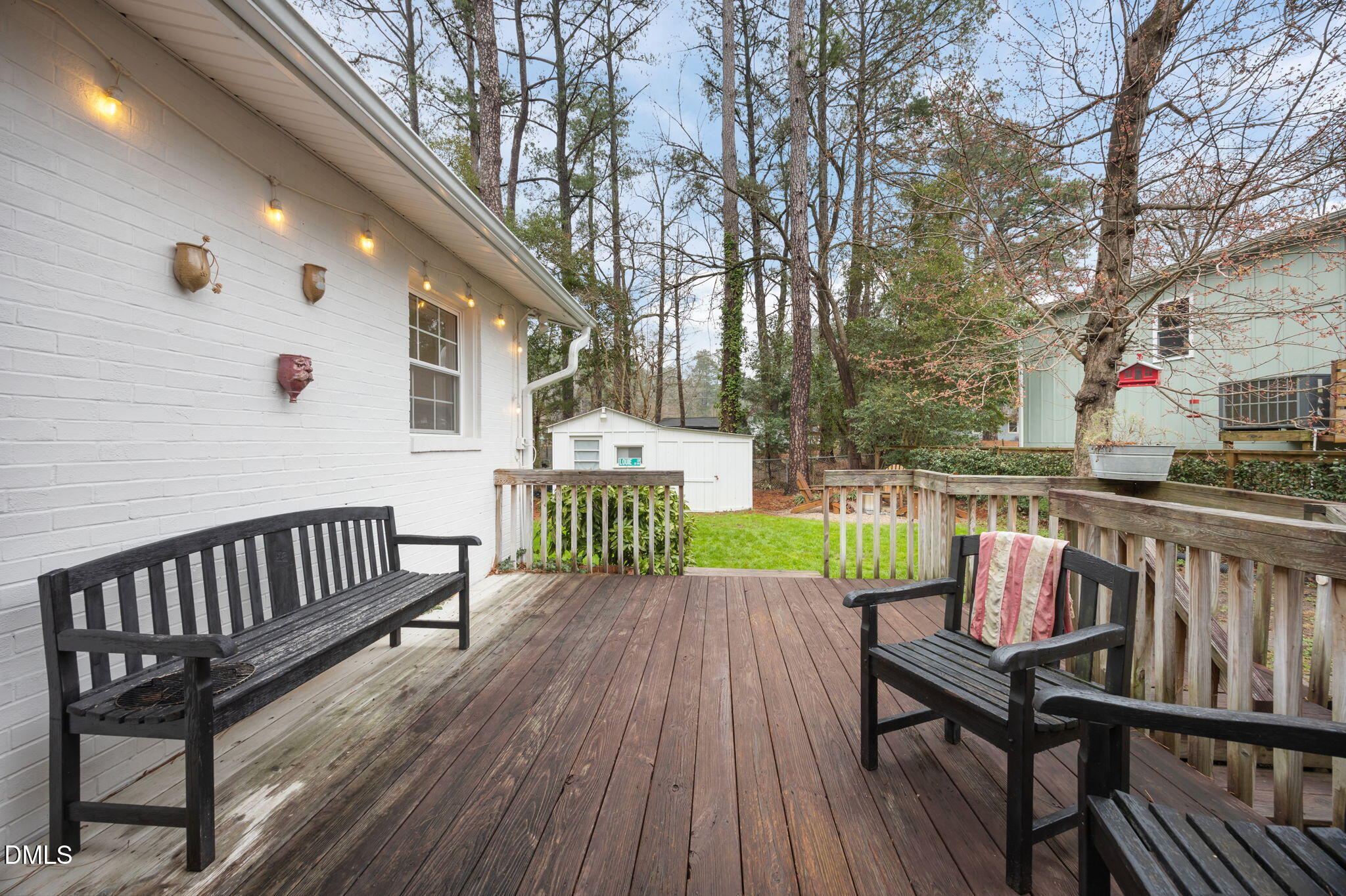2528 Remington Road Raleigh, NC 27610 - Photo 20 of 31 Deck and Shed