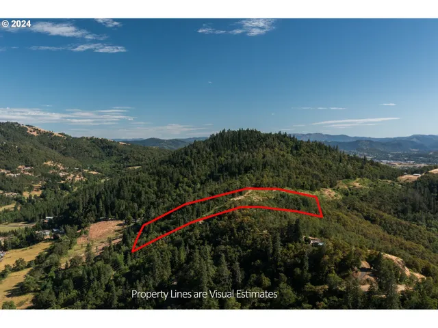 a view of an outdoor space with mountain view