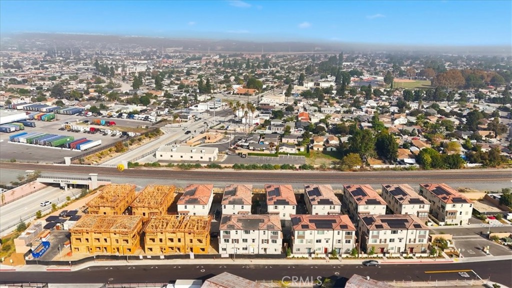 9324 Via Azul Pico Rivera, CA 90660 - Photo 30 of 33 an aerial view of residential building and outdoor space