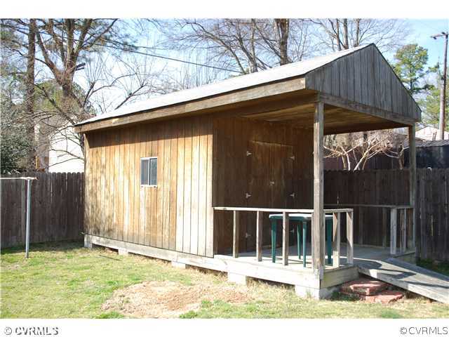 10815 Three Chopt Road Henrico, VA 23233 - Photo 11 of 12 Other - Toolshed (10'x15') with extra covered fron