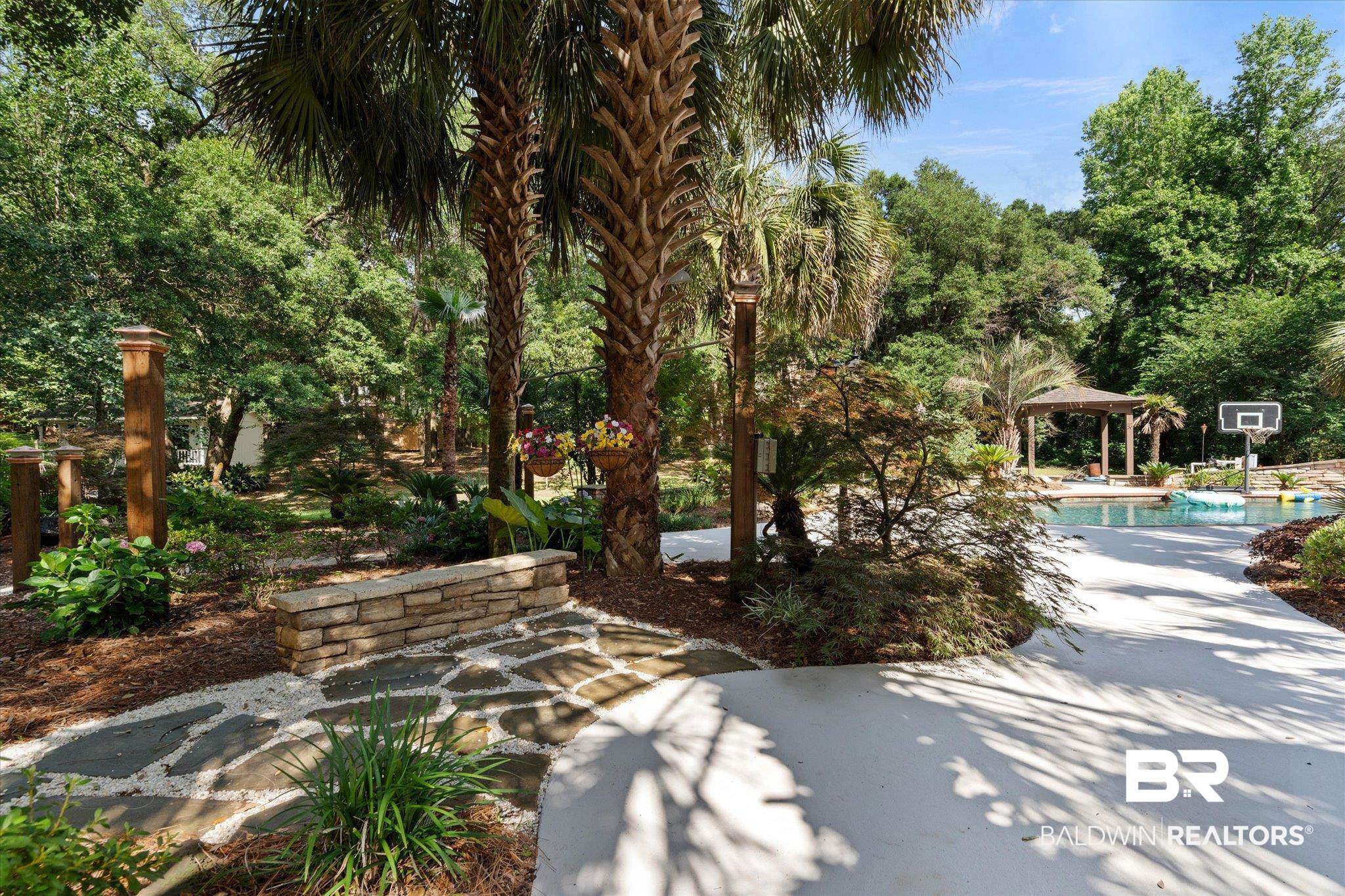3715 Latigo Road Mobile, AL 36695 - Photo 27 of 39 View of patio featuring a gazebo and an outdoor pool