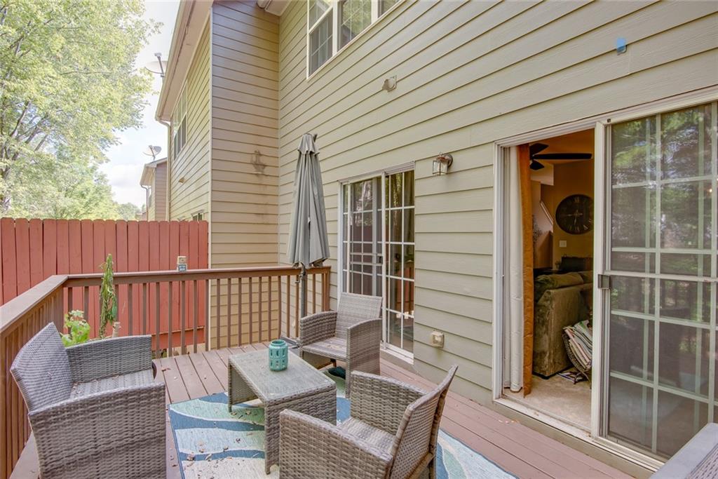 2799 Keystone Avenue Lithonia, GA 30058 - Photo 20 of 41 a view of a deck with furniture