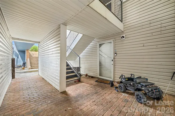 a view of balcony of a house