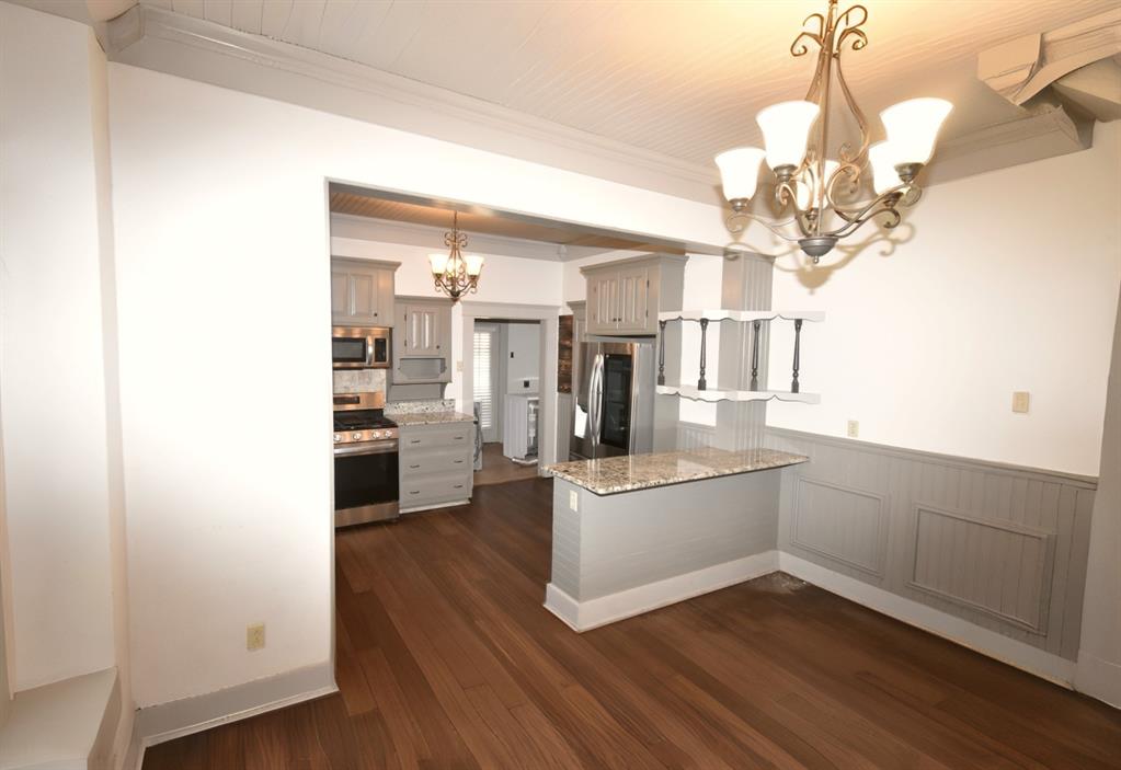 269 Holley Street Alba, TX 75410 - Photo 16 of 37 a view of a kitchen with wooden floor