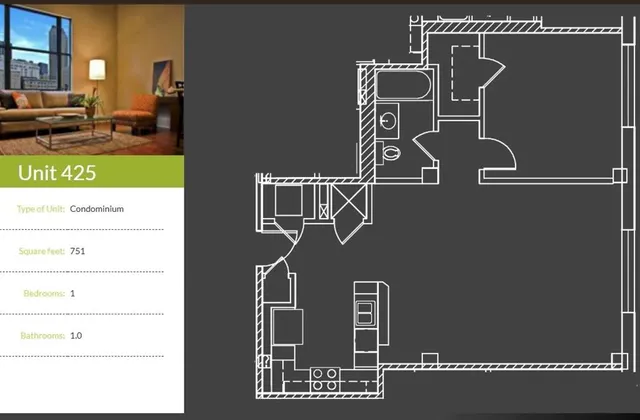 $1,675 | 1201 Canal Street, Unit 425, New Orleans, LA 70112