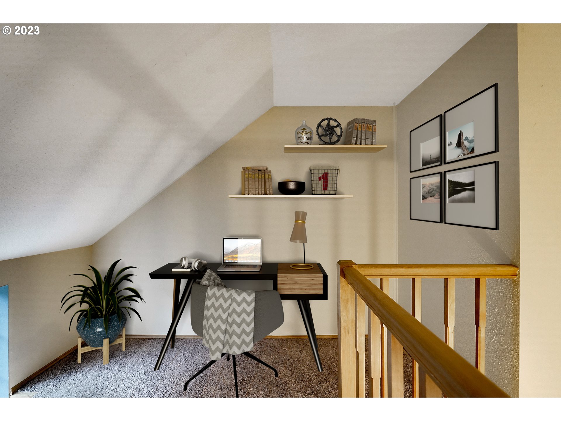 8415 Southwest Curry Drive, Unit A Wilsonville, OR 97070 - Photo 20 of 36 a balcony with table and chairs