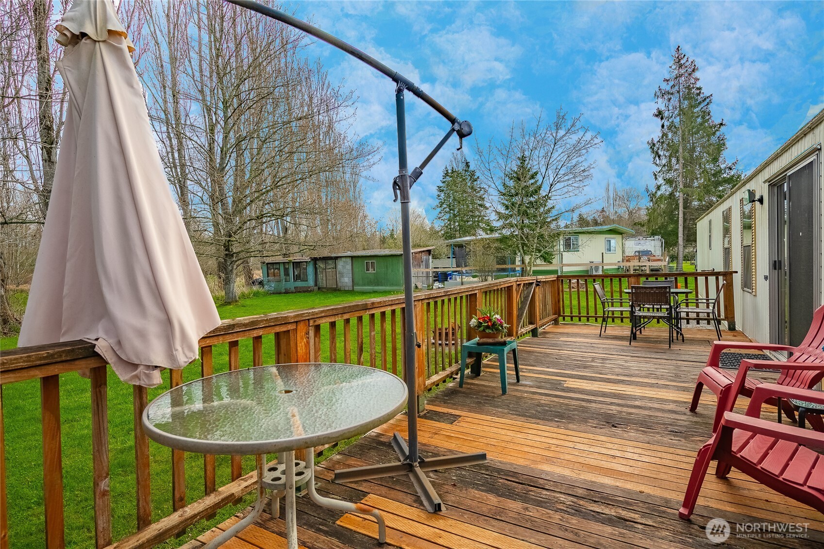5178 Anderson Road Blaine, WA 98230 - Photo 22 of 37 a balcony with table and chairs
