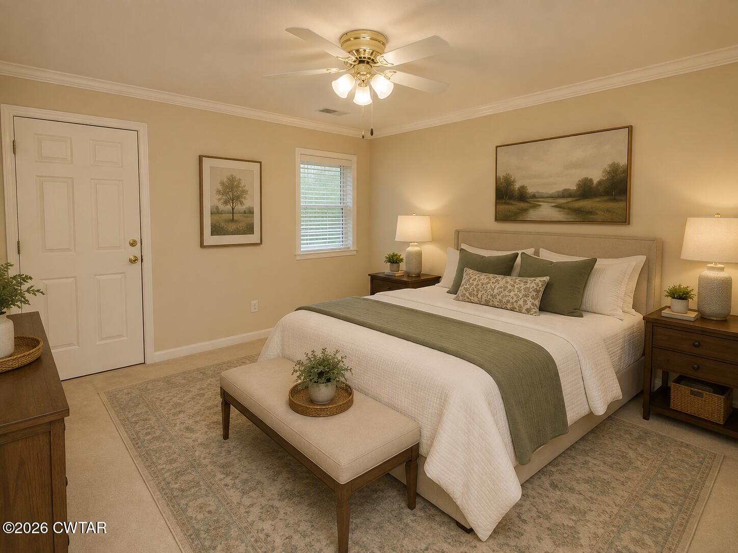 205 Wiley Parker Road Jackson, TN 38305 - Photo 33 of 36 205 wiley guest room staged