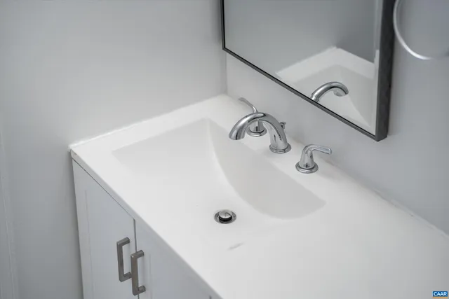 a bathroom with a sink
