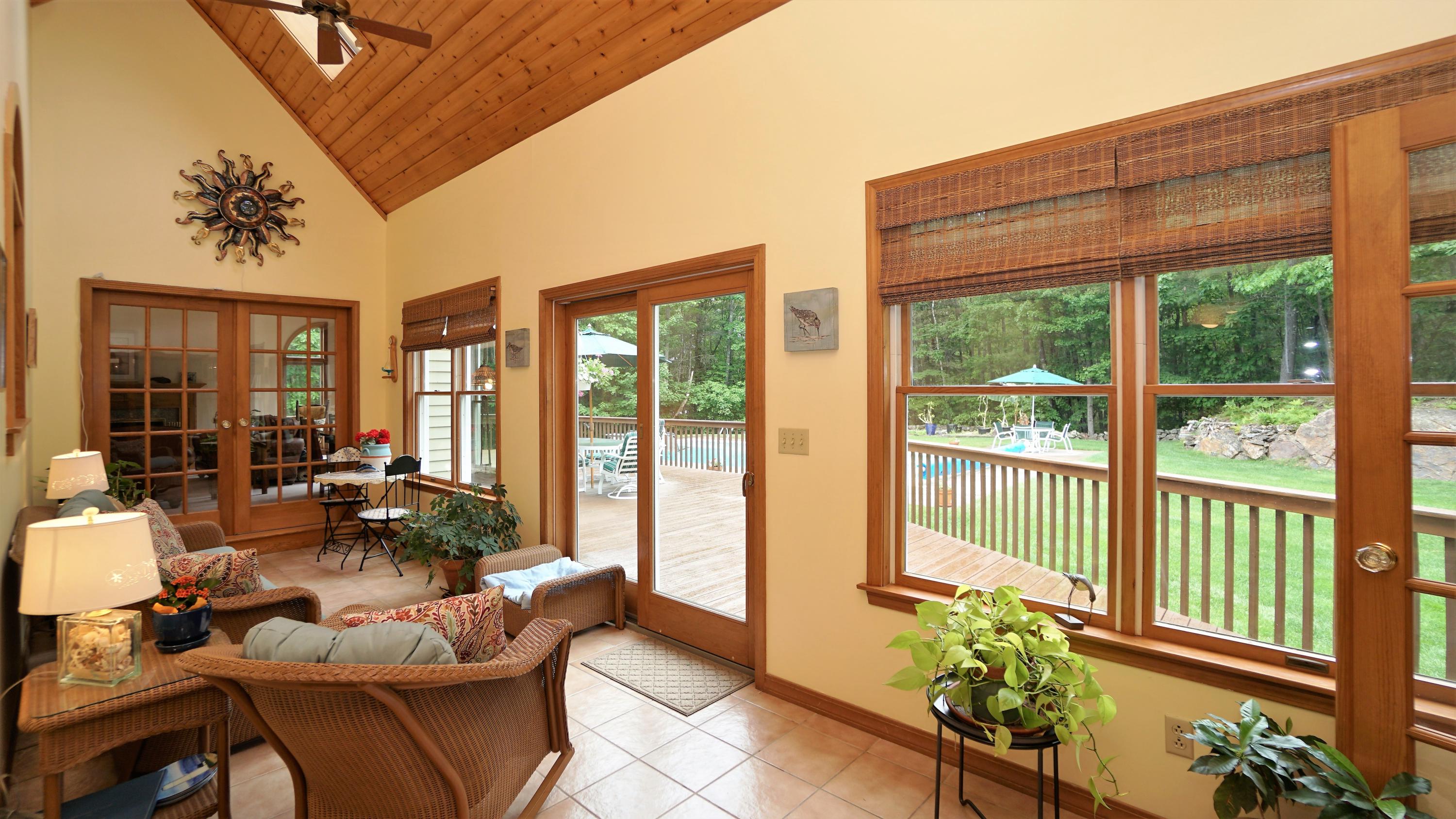 12 Pond Ridge Drive Lewiston, ME 04240 - Photo 5 of 69 Sun Room to Back Yard