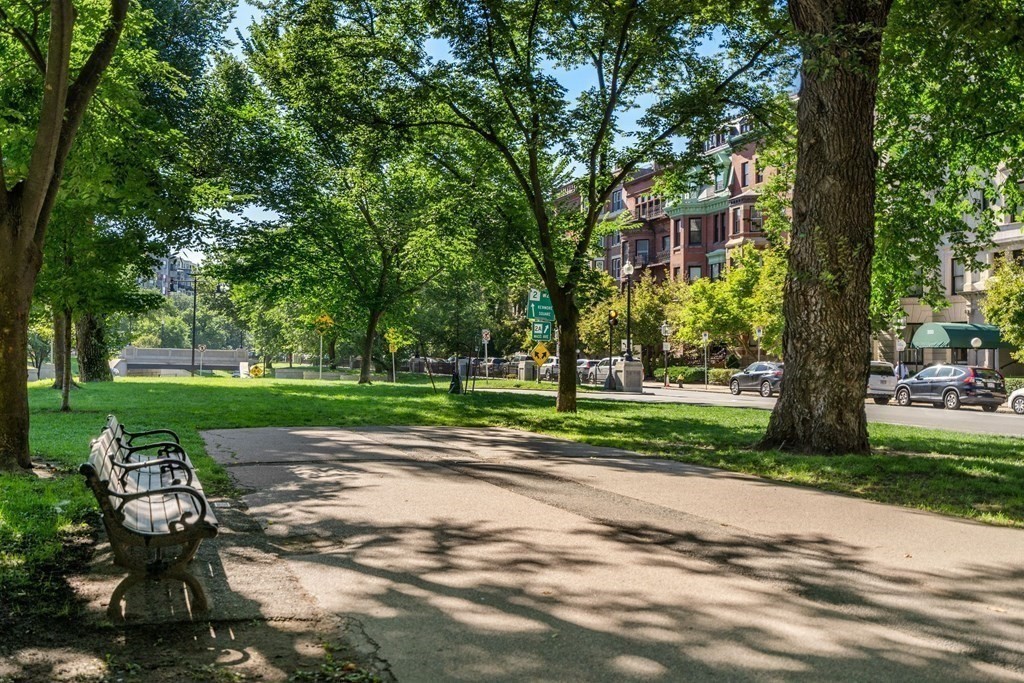 352 Commonwealth Avenue, Unit 2 Boston, MA 02115 - Photo 23 of 25 a view of a park with tree s