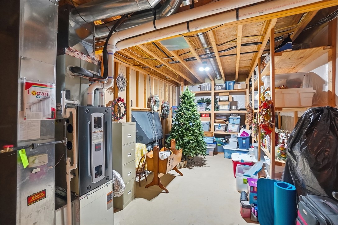 710 Governors Road Troy, OH 45373 - Photo 45 of 56 This spacious basement offers ample storage and utility space, ready for your customization.