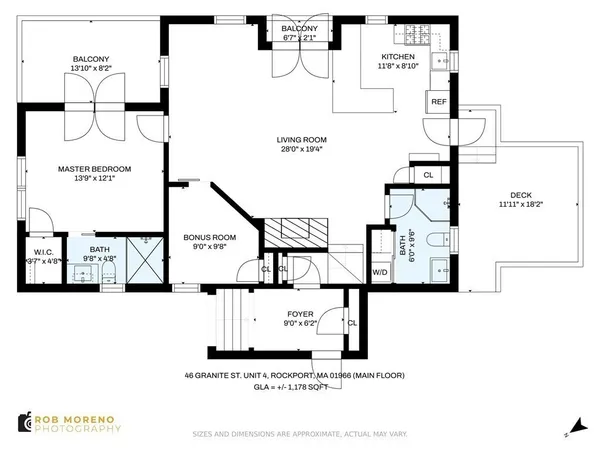 a picture of a floor plan