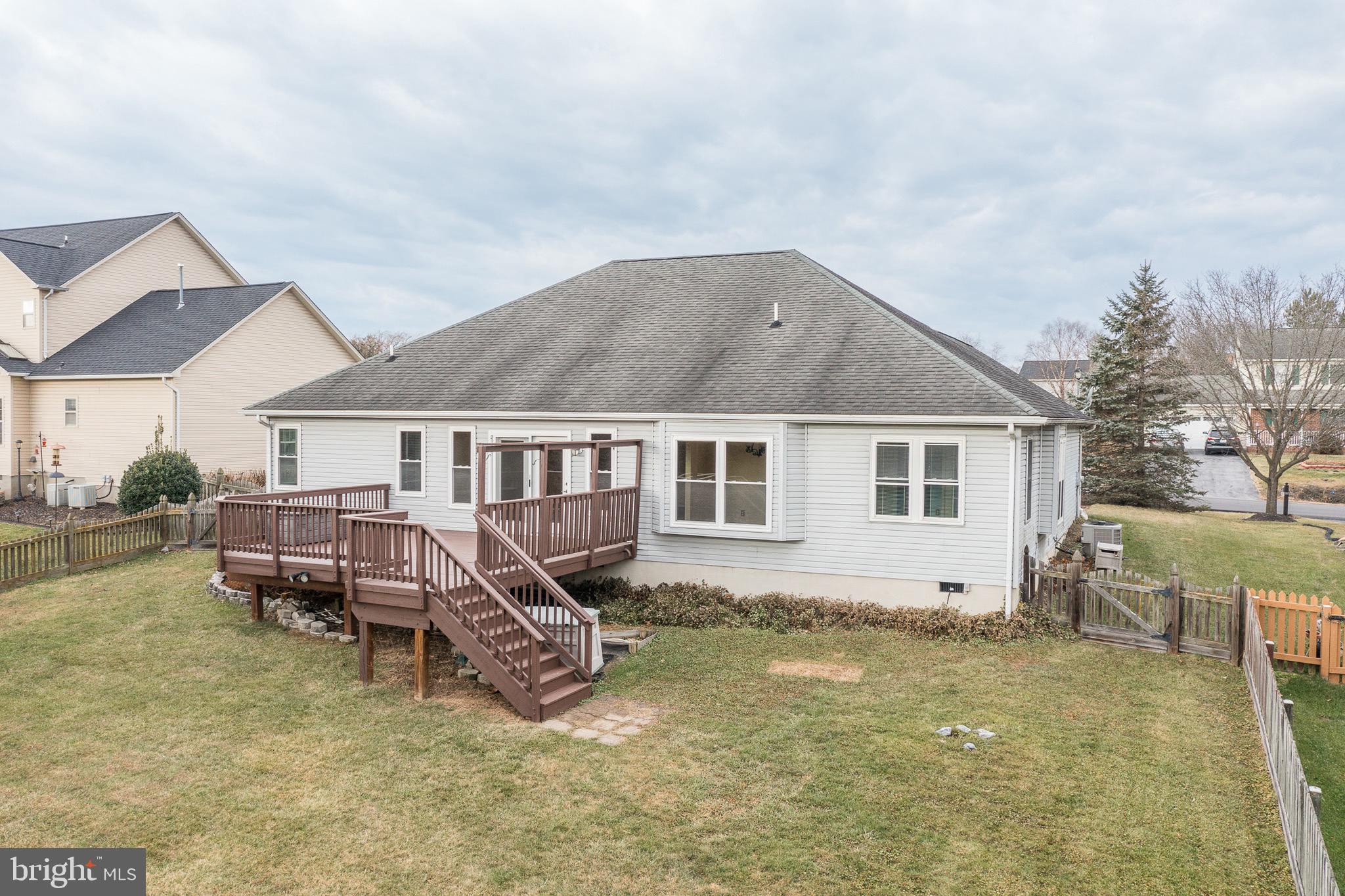 121 Canyon Road Winchester, VA 22602 - Photo 3 of 35 Enjoy the backyard and spacious deck
