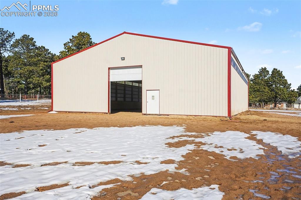 8265 Tannenbaum Road Colorado Springs, CO 80908 - Photo 32 of 50 a view of a backyard of the house