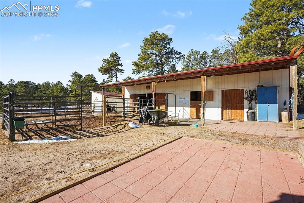 8265 Tannenbaum Road Colorado Springs, CO 80908 - Photo 35 of 50 a view of a house with backyard