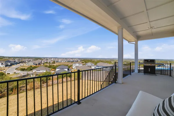 a view of outdoor space with seating