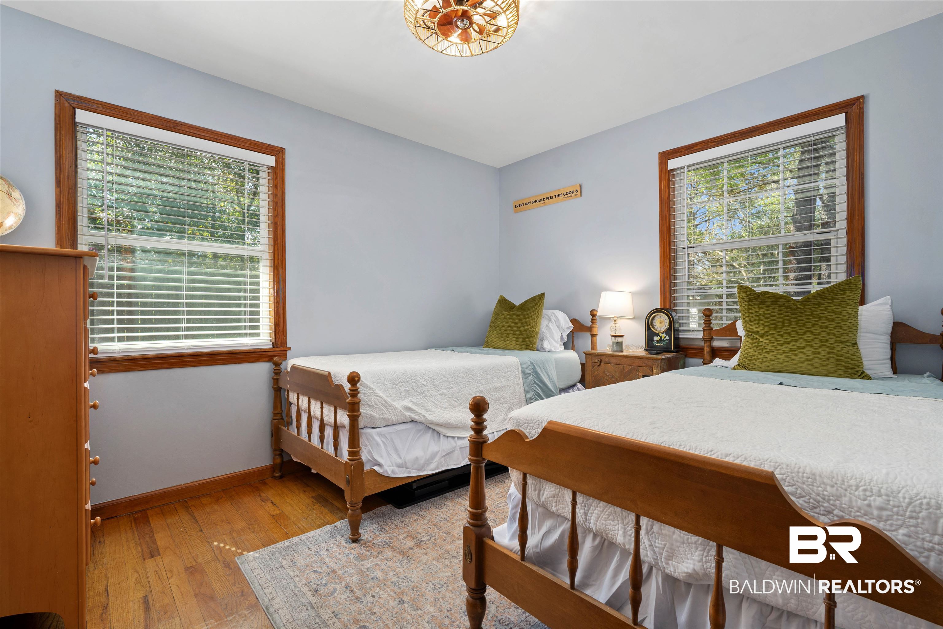 672 Tarawa Drive Mobile, AL 36609 - Photo 18 of 26 Bedroom featuring light wood finished floors and baseboards