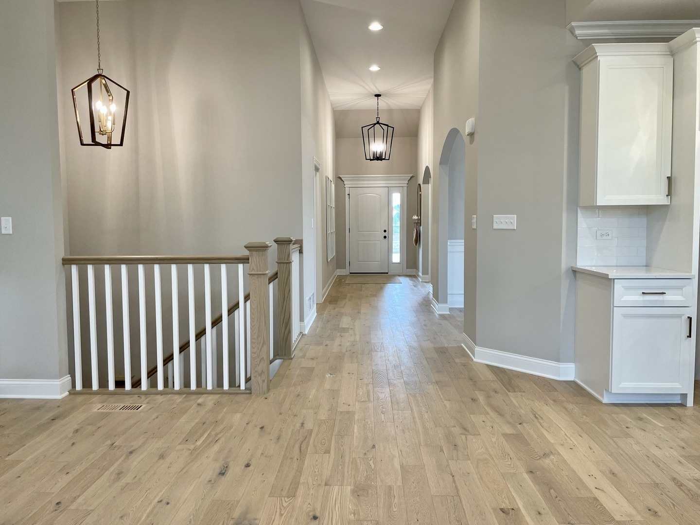 15960 Prairie View, Unit T10 Lockport, IL 60441 - Photo 3 of 29 a view of a hallway with wooden floor