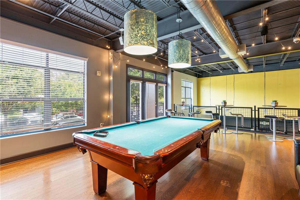 5300 Peachtree Road, Unit 3308 Atlanta, GA 30341 - Photo 33 of 45 a room with pool table and windows