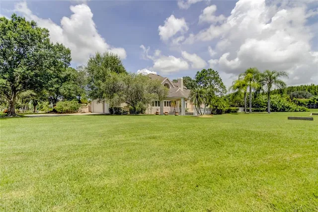 a view of a balcony with an outdoor space