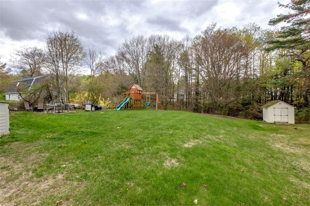 243 Main Street Cumberland Center, ME 04021 - Photo 26 of 28 Lots of room in the back yard to play!