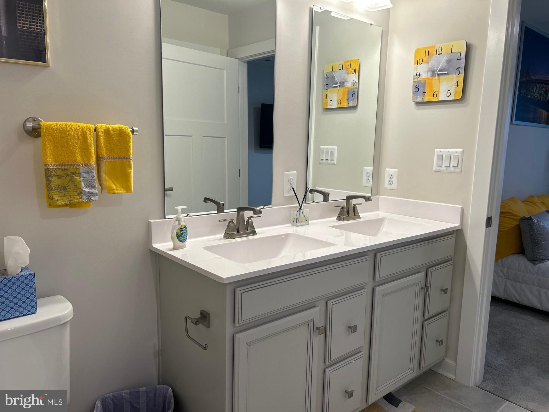 14310 Longhouse Loop Brandywine, MD 20613 - Photo 19 of 36 OWNER''S EXQUSITE LUXURY-SIZED DOUBLE VANITY