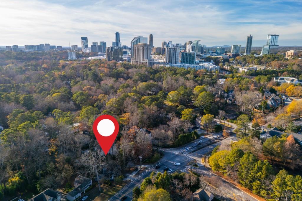 3310 East Roxboro Road Northeast Atlanta, GA 30324 - Photo 44 of 47 a view of a city