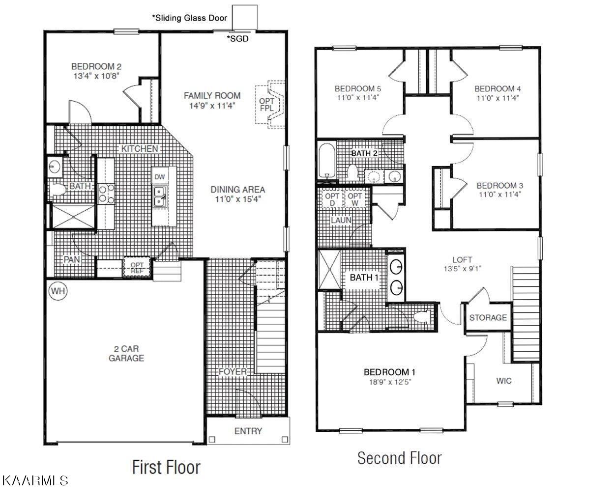 2332 Beacon Road Talbott, TN 37877 - Photo 3 of 3 Robie Floor Plan Express No Marks
