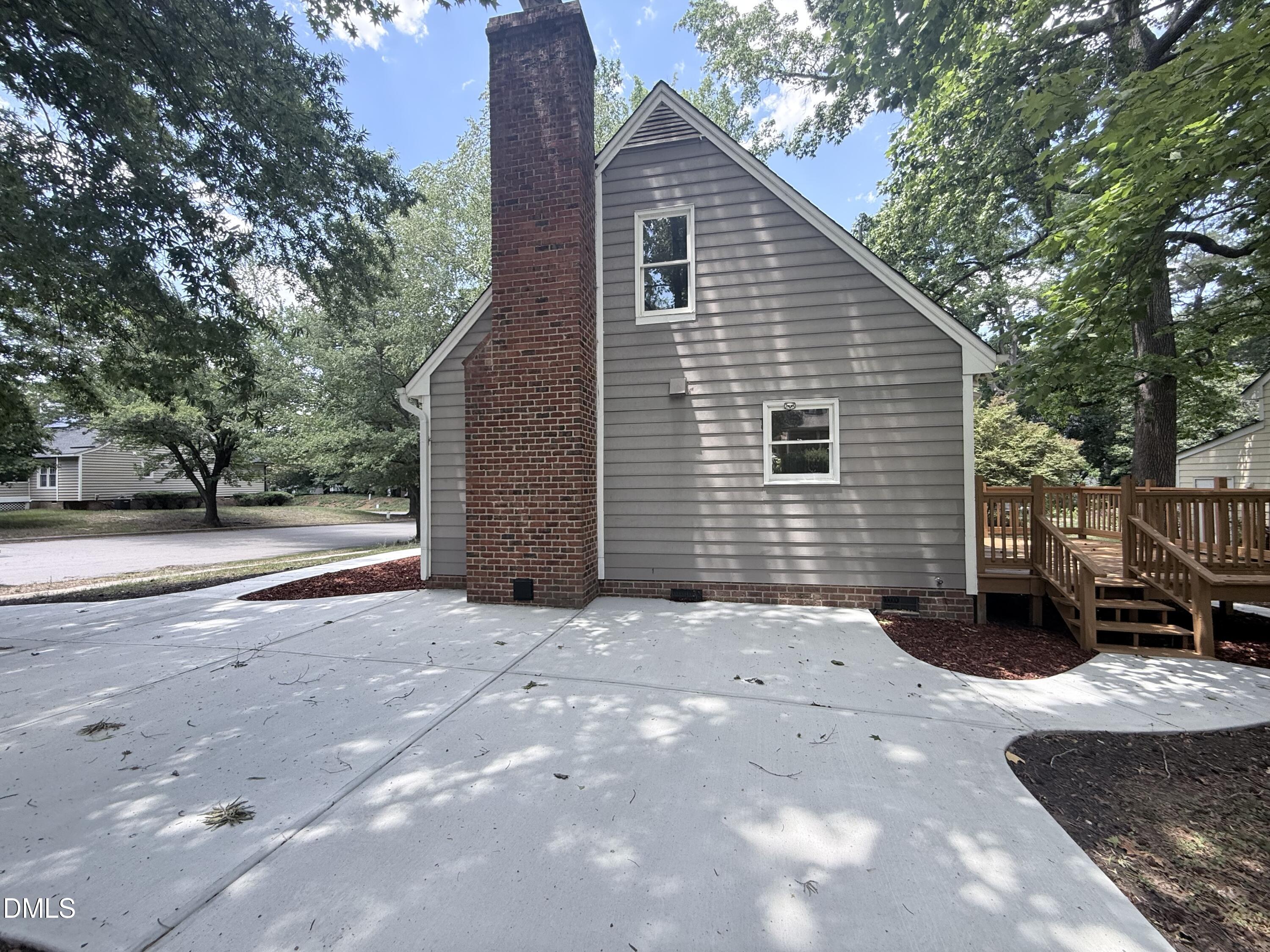 2900 Broadlands Drive Raleigh, NC 27604 - Photo 13 of 60 a view of backyard of house