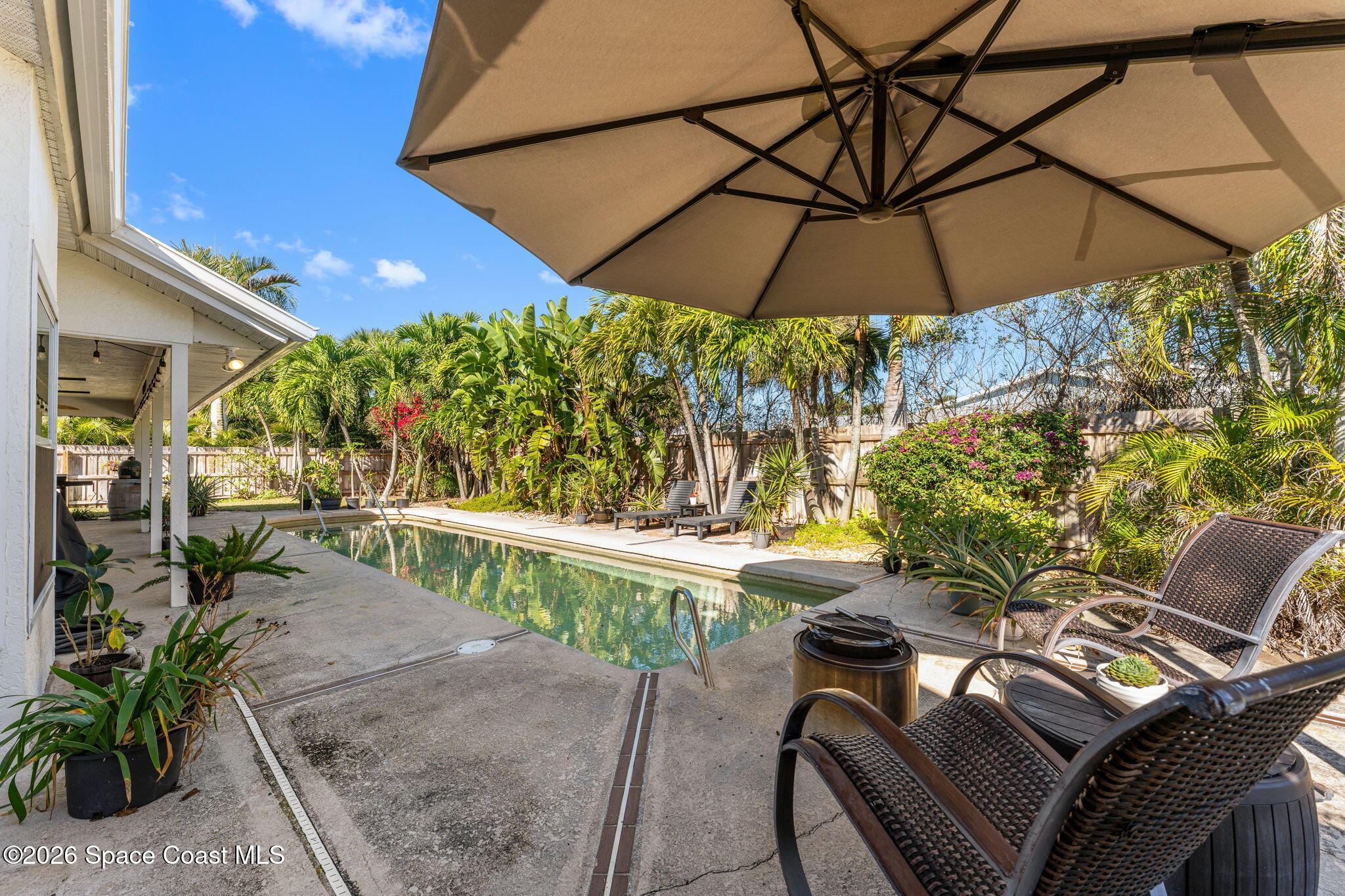 482 Veracruz Boulevard Indialantic, FL 32903 - Photo 32 of 45 a view of an outdoor space with seating