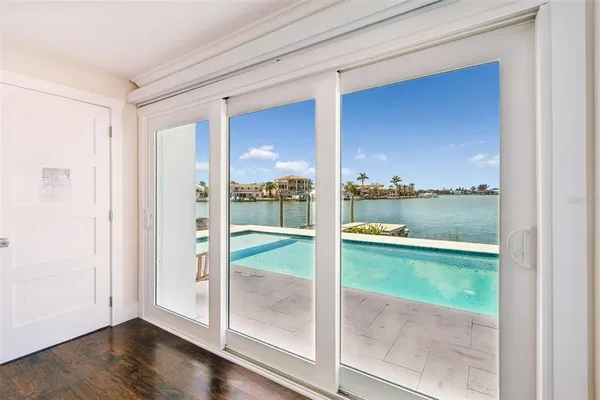 a living room with a couch and a flat screen tv