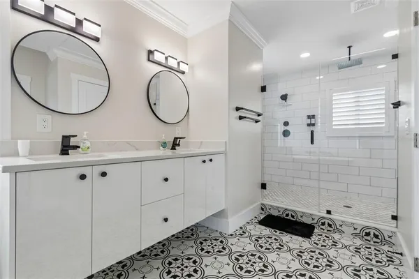 a view of a balcony with lake view and wooden floor
