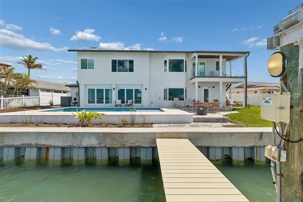 a view of outdoor space and seating area